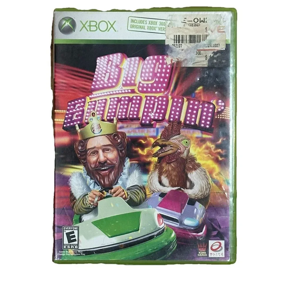 Big Bumpin Xbox‎ Game 2006 Burger King  Tested